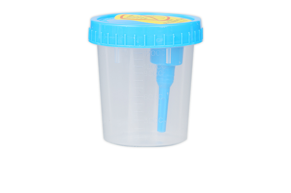 尿を採取するカップです